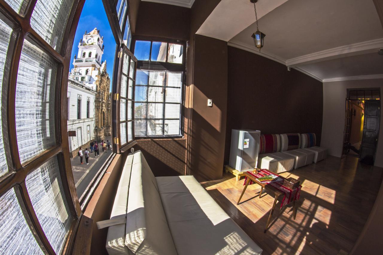 Imaynalla Hostel Sucre Exteriör bild